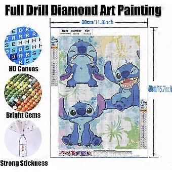 Diamond Painting 5D Kit Completo, Grande Formato 30x40 Cm, Cane Pastore, Paesaggio, Tela Adesiva Con Trapani Rotondi, Senza Telaio, A529