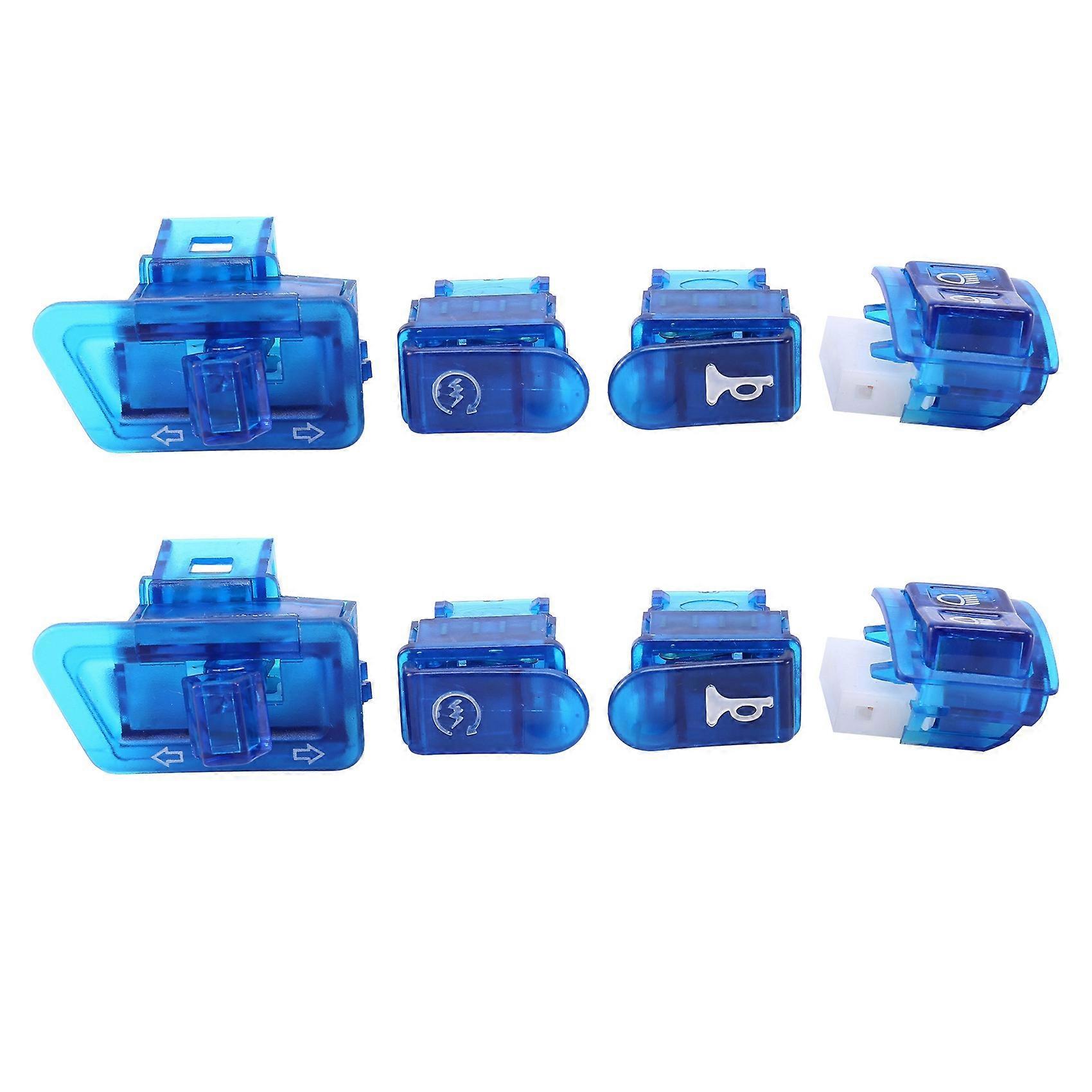 8X Motorcycle Horn Switch Button Turn Signal Switch Button Start Button for ZX AF27 AF28 AF34 AF35