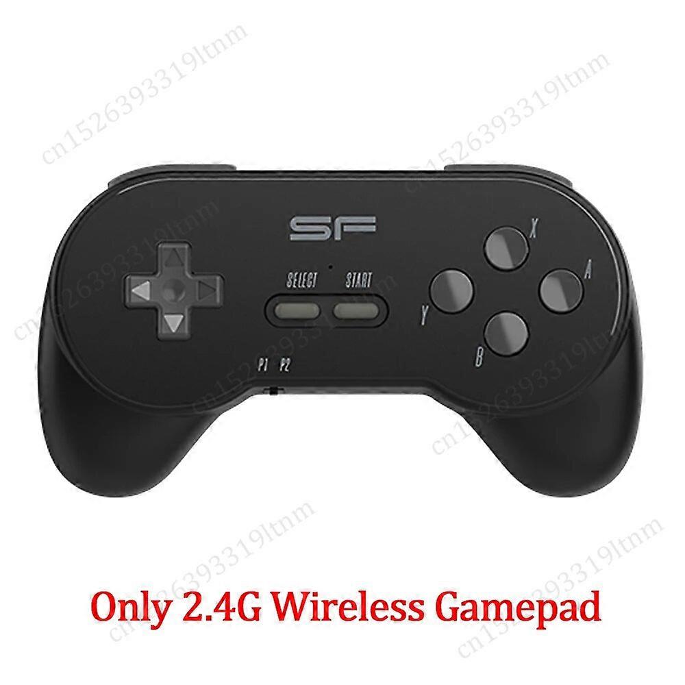 2/1PCS 2.4G Wireless Game Controller for DATA FROG SF2000 3.5 Retro Handheld Game Console Wireless Gamepad Gaming Accessories