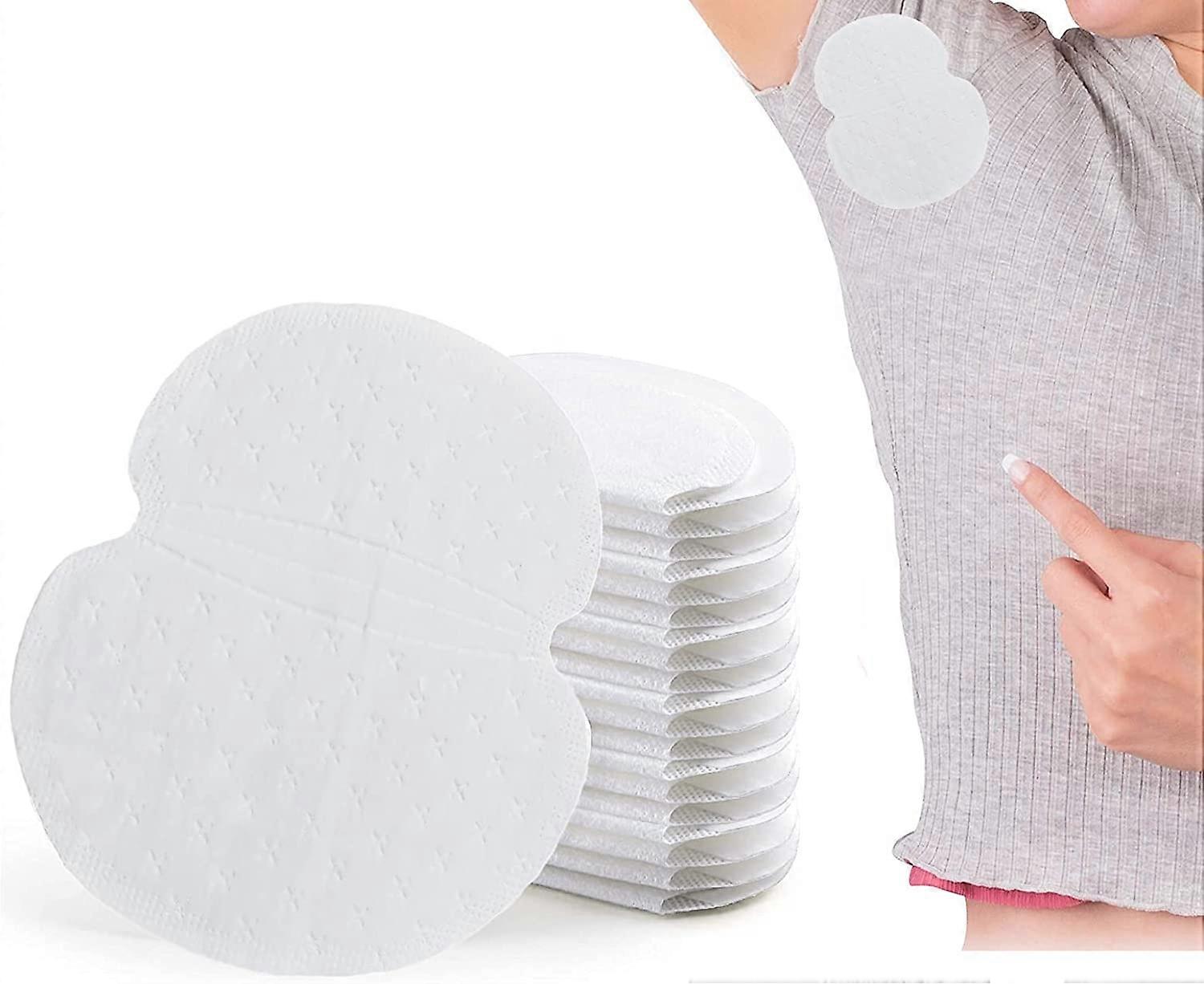 60 pieces (30 pairs) of men and women's armpit sweat pads to keep the armpits dry and clothes clean. Disposable self-adhesive armrest pads for sweat a