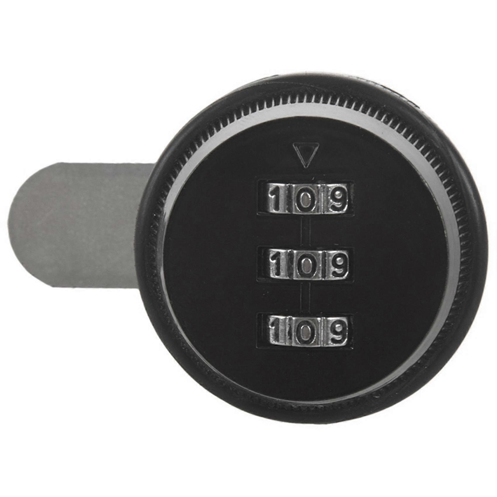 Alloy Code Combinaison Cam Lock Keyless Post Box Cabinet Rv 3 Dial Noir