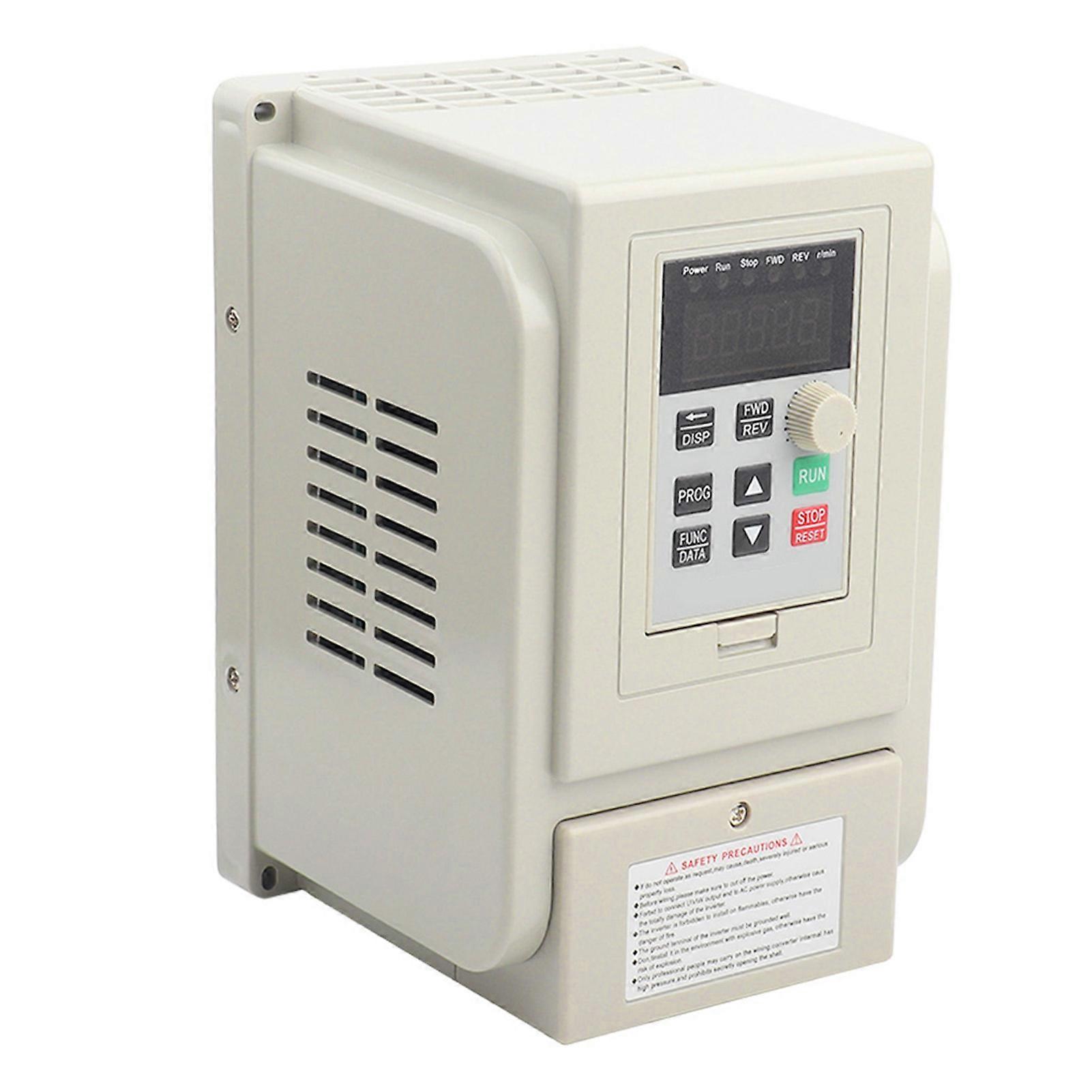 220VAC Single phase Variable Frequency Drive VFD Speed Controller for 3 phase 2.2kW AC Motor