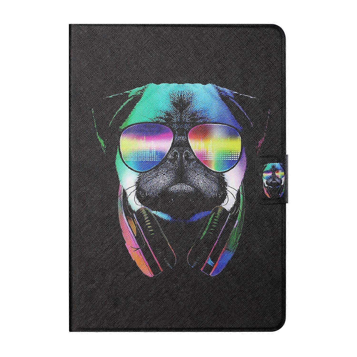 For iPad Mini 5 / 4 / 3 / 2 / 1 Colored Drawing Leather Case