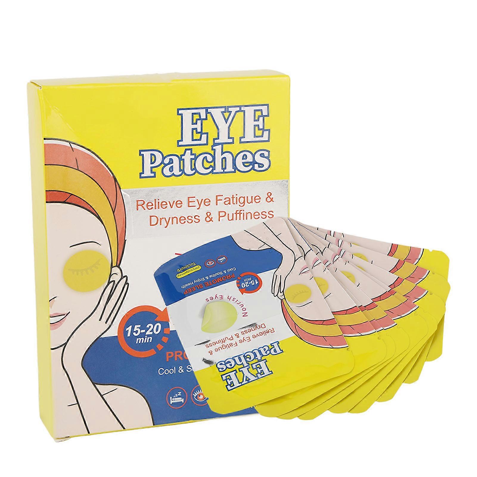 10 Pairs Herbal Cold Compress Eye Patch Fatigue Relief Eliminate Edema Cooling Eye Patches