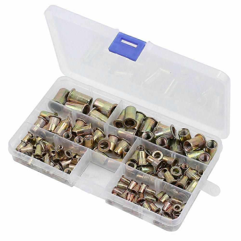 Riveting Rivet nut M3-M10 150PCS Threaded Insert Tool Riveter Useful Durable