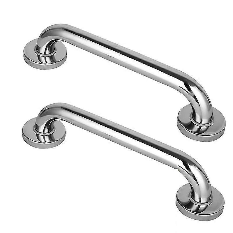 2 Stück Duschhaltegriff, Edelstahl-Badezimmer-Haltegriff, Duschgriff, Badewannengriff, Haltegriffe Senior für Badezimmer (12 Zoll)