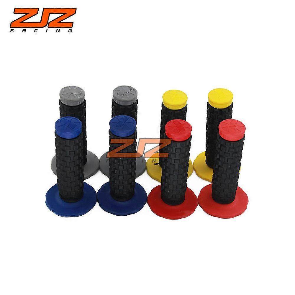 Compatible Cross-Country Motorcycle Large And Small Racing Protaper Handlebar Cover Two-Color Handlebar Glue Jianwu Zheng Lin Huayang