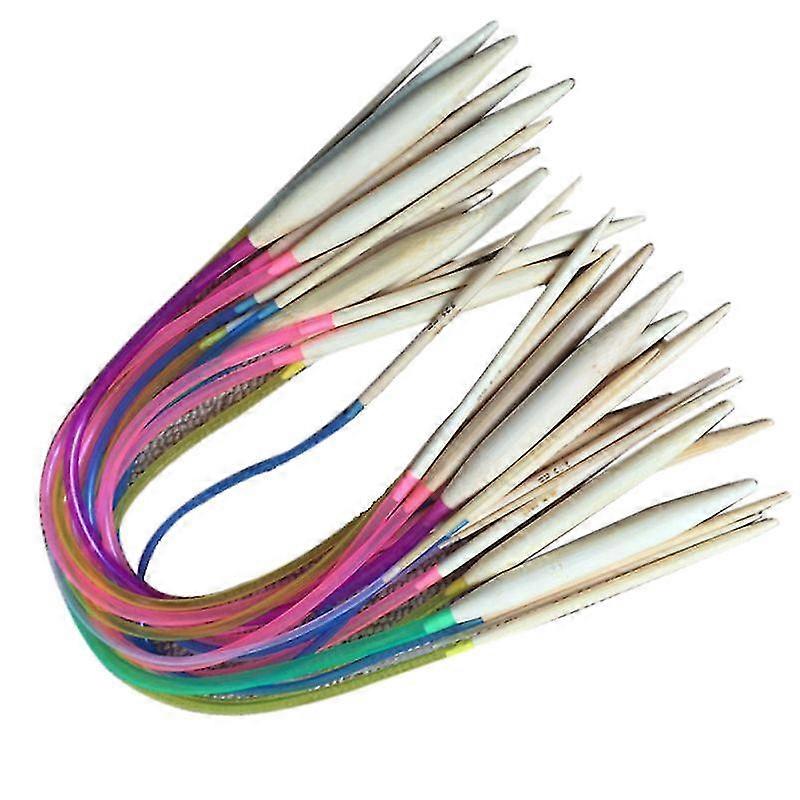 Bleached Bamboo And Plastic Weaving Tools For Weaving-c