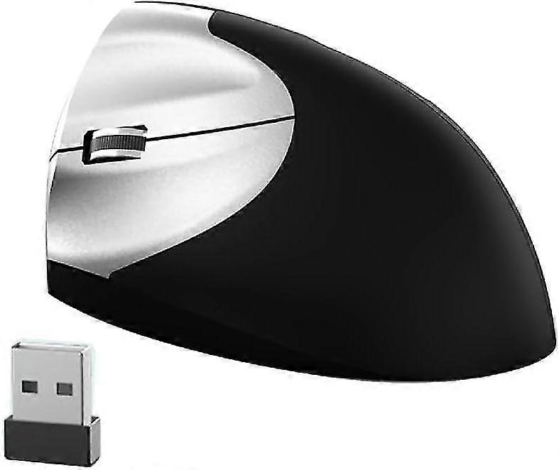 Ergonomic Wireless Mouse - 2.4G DPI Optical Vertical Gaming Mouse (800-1600 DPI)