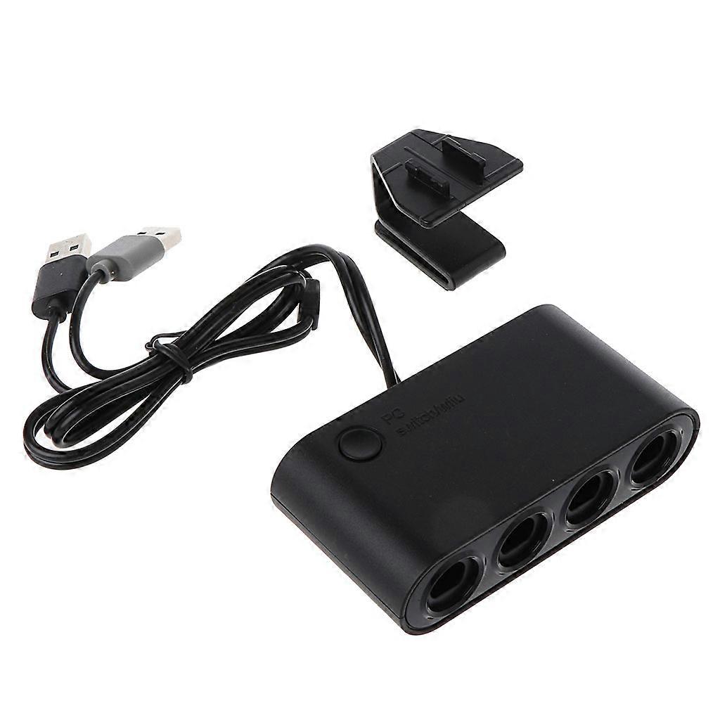 3 in 1 Game Handle Converter 4 Port for GC Controller Adapter for Switch