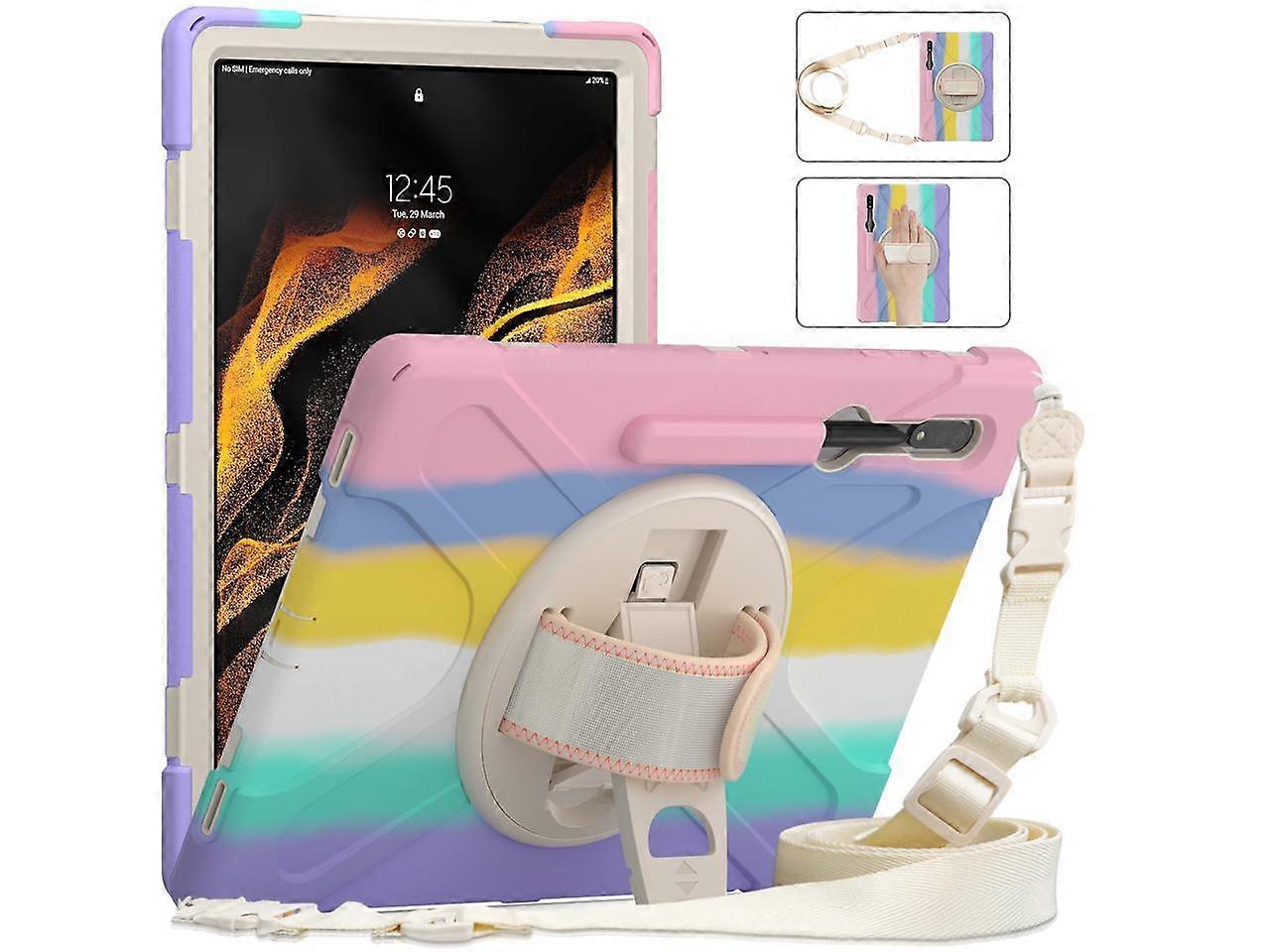 Samsung Galaxy Tab S8 Ultra 14.6 inch 2022 Case Heavy Duty Shockproof Protective Case for Galaxy Tab S8 Ultra 14.6