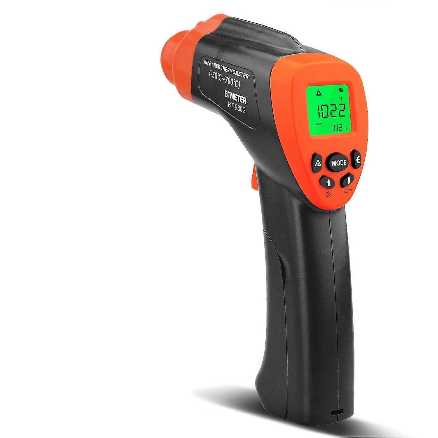 Thermomètre infrarouge numérique sans contact BTMETER 980G Pistolet de température laser infrarouge élevé 16 :1