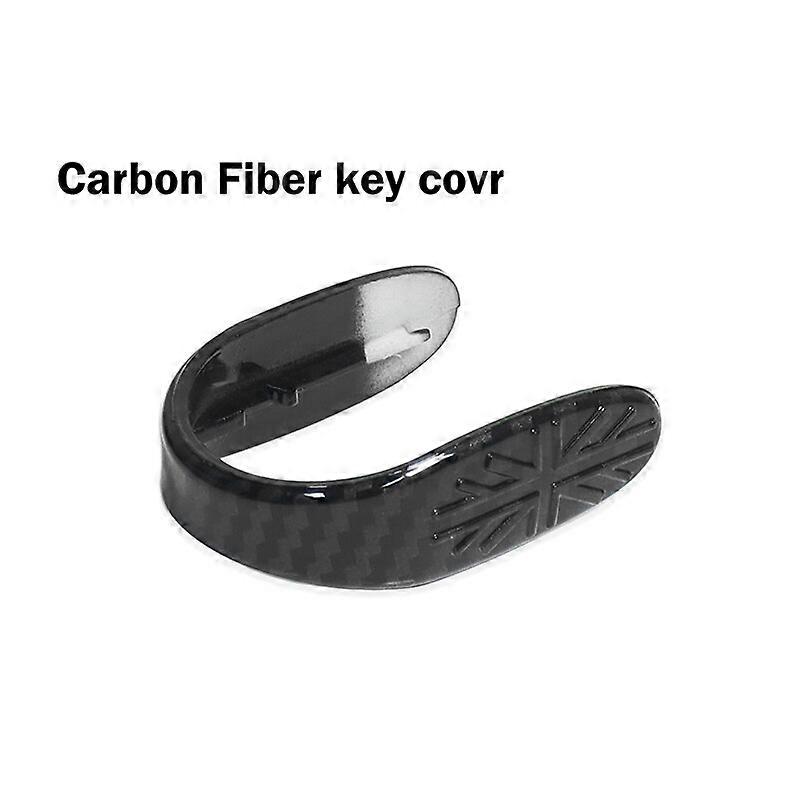 JDM Car Styling ABS Key Case Cover Chain Union Jack For Mini Cooper JCW F54 F55 F56 F57 F60 Clubman Countryman Car Accessories Key Blanks