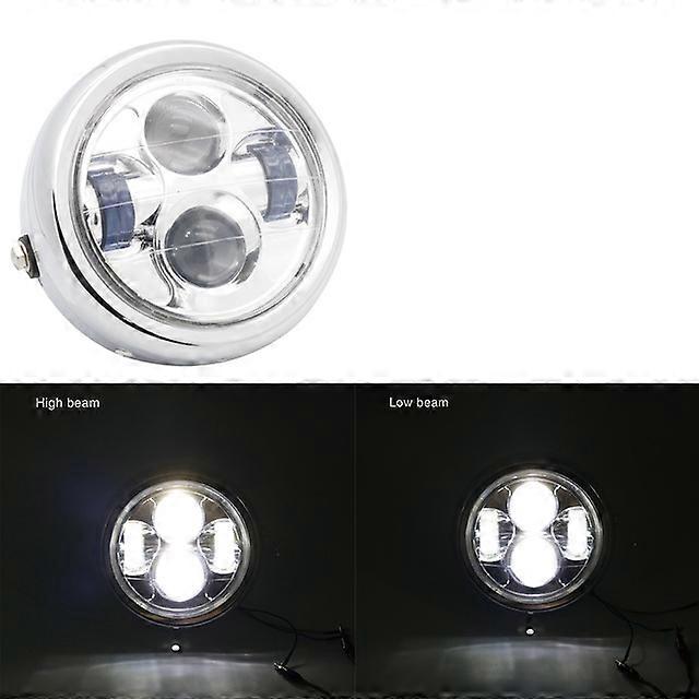 6.5 inch Universal Round Vehicle Lighting Motorcycle LED Head lamp Headlamp Distance Light Refit 6.5" Motorcycle Headlight Vehicle Lighting