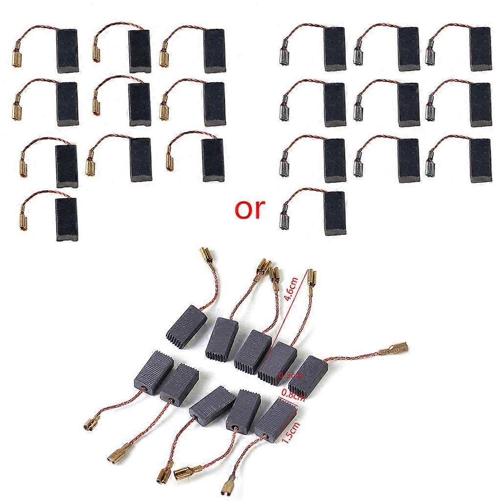 10 Pieces/Set Practical Carbon Brush Replacement for BOSCH 850 C GWS