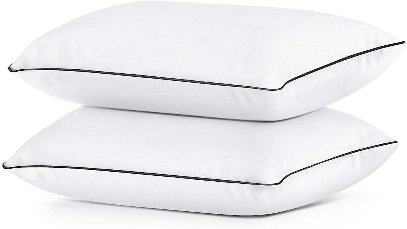 Cuscino Queen Size 50x73 Cm – Soffice E Morbido, Ideale Per Dormire Su Schiena, Pancia O Fianco, Imbottitura In Alternativa Alla Piuma