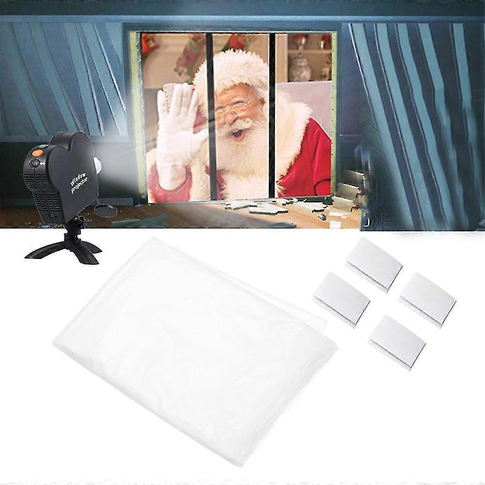 Xmas Projector PE Projection Videos Screen Theater Window Home Movie Screens