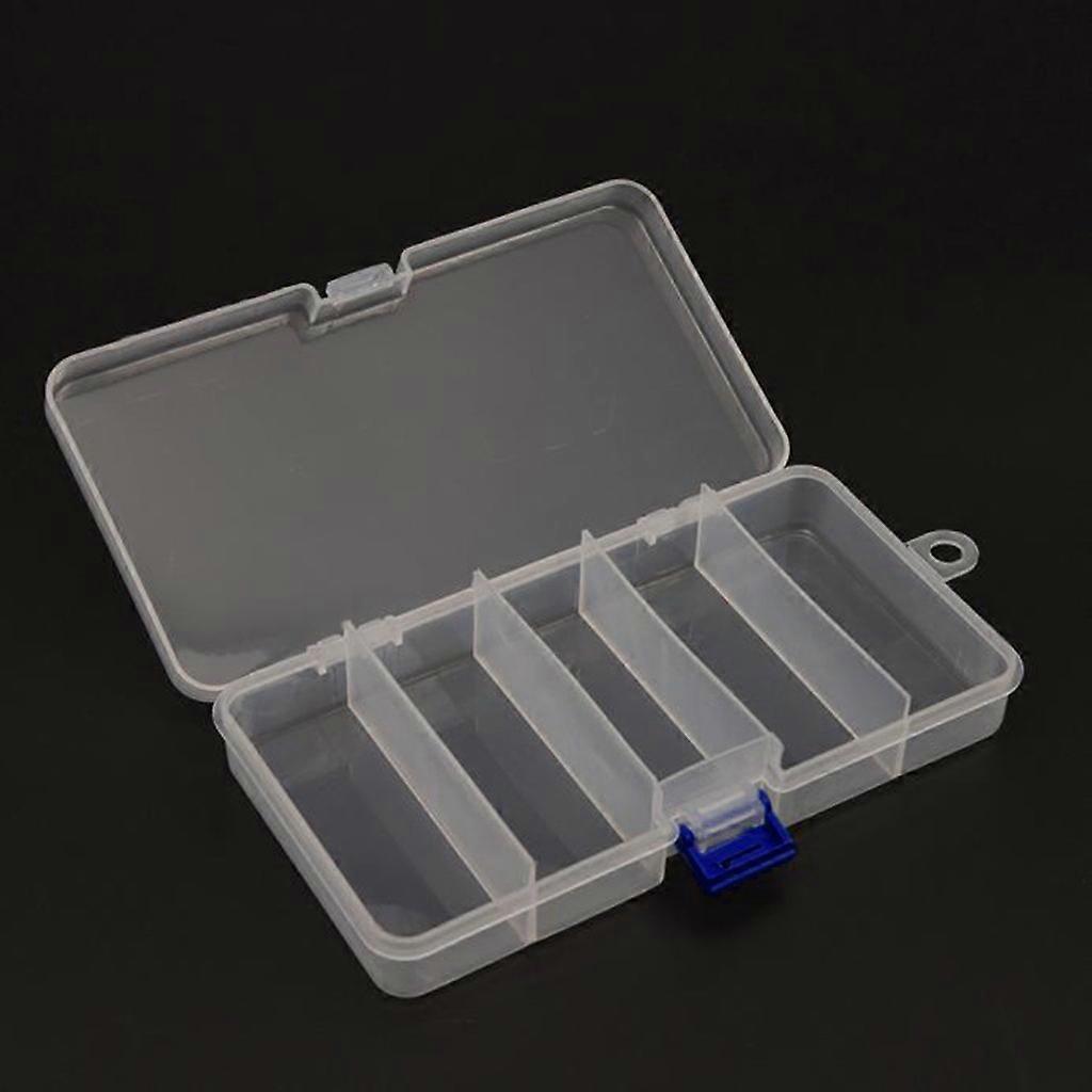 Compartments Plastic Storage Container Case Fishing Bait Fish Tackle Box LLL