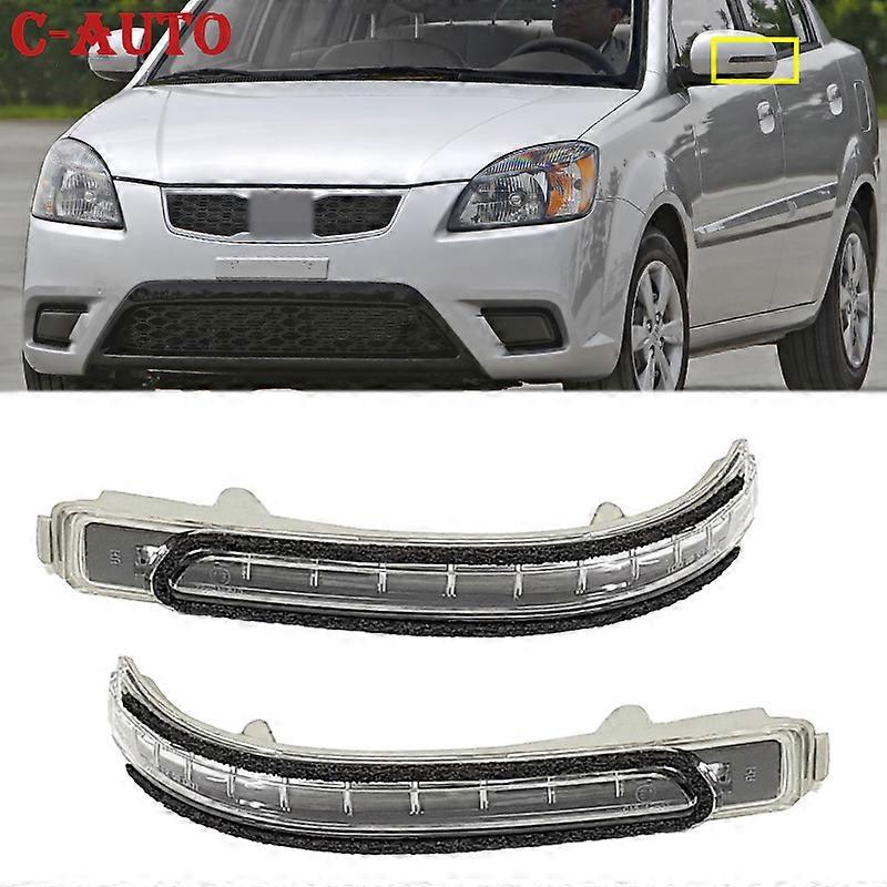 Car Rearview Mirror Repeater Lamp Turn Signal Light lamp Indicator Flashing lights For Kia Rio 2009-2011 87614-1E500 87624-1E500