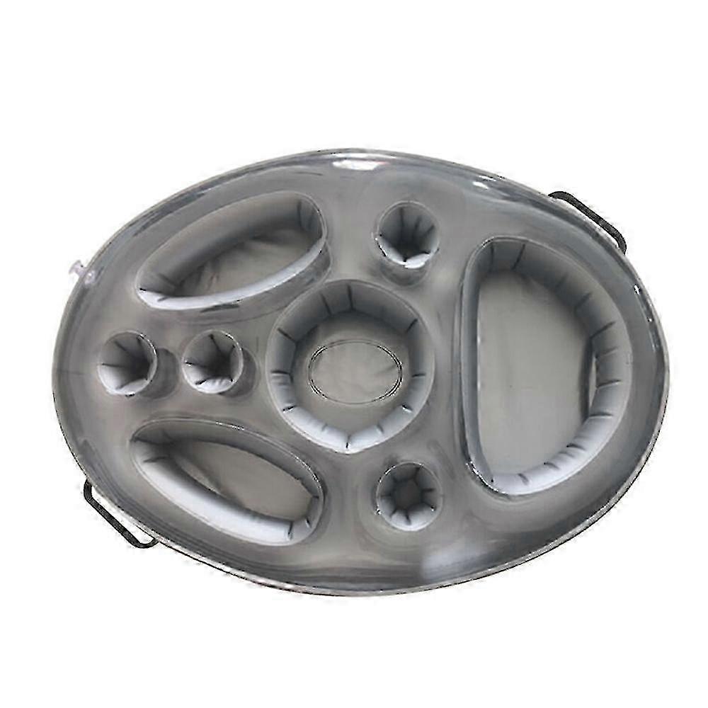 Beach Swimming Pool Floating Drink Holder Inflatable Coaster Cup Stand