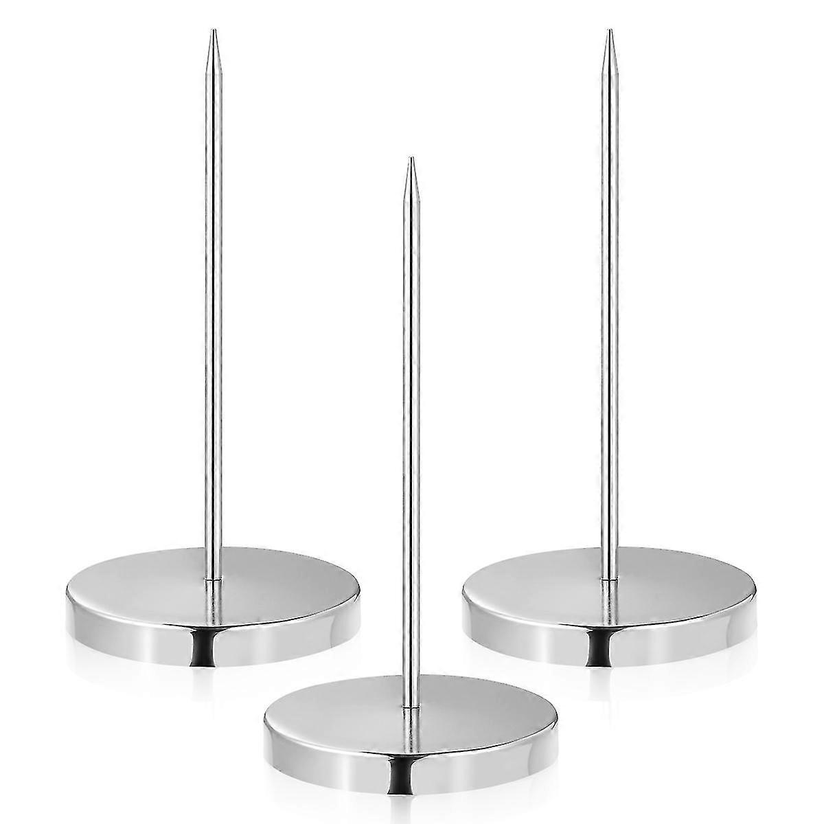 Home Decorations Receipt Spindle Receipt Memo Holder Desk Straight Rod Receipt Needle Folder Spike Stick