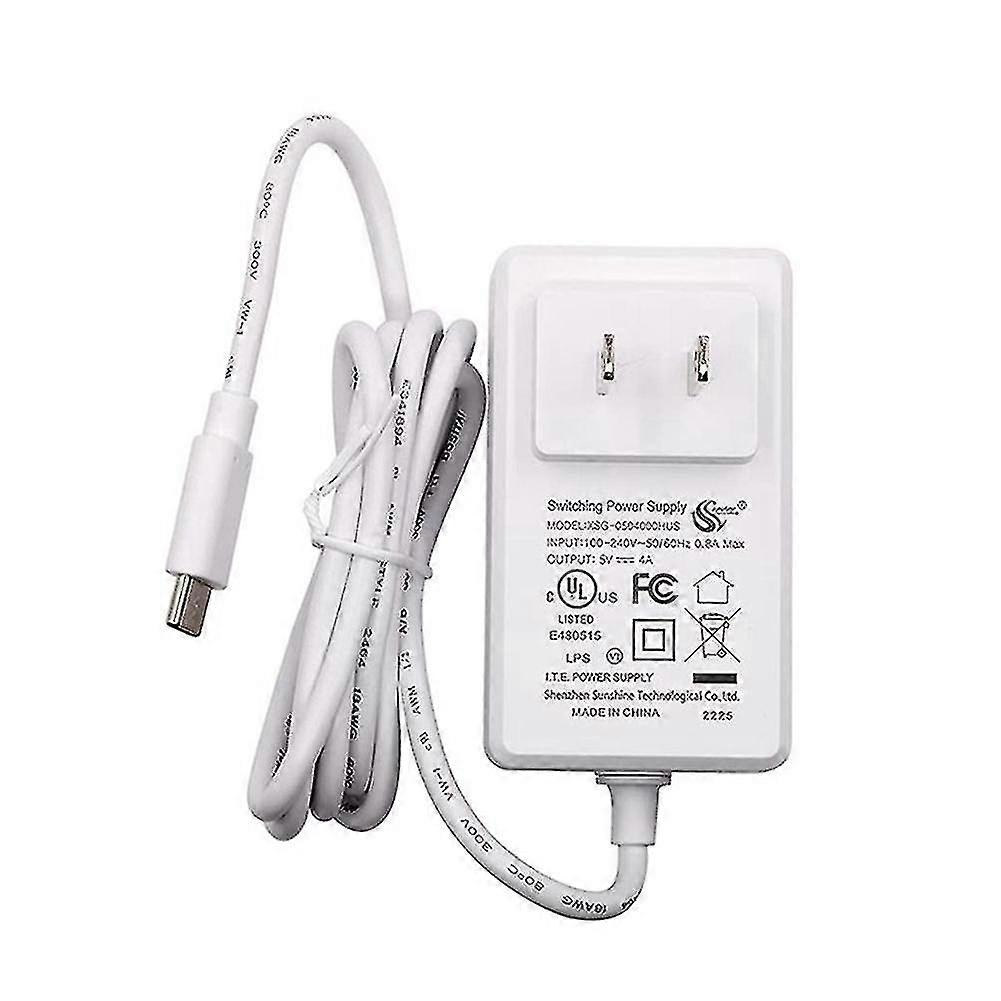 5v 4a -usb Supply Adapter For Orange Pi 800/pi 4 /pi 4b -usb Type C Charger Us Plug