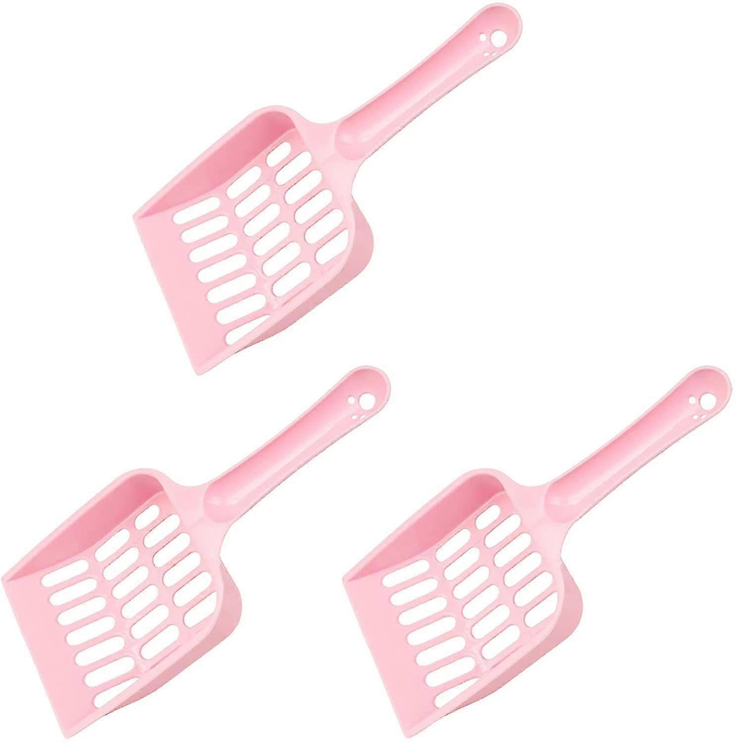 3pcs Cat Litter Shovel, Plastic Cat Litter Shovels Plastic Litter Shovel Kitty Litter Shovel with