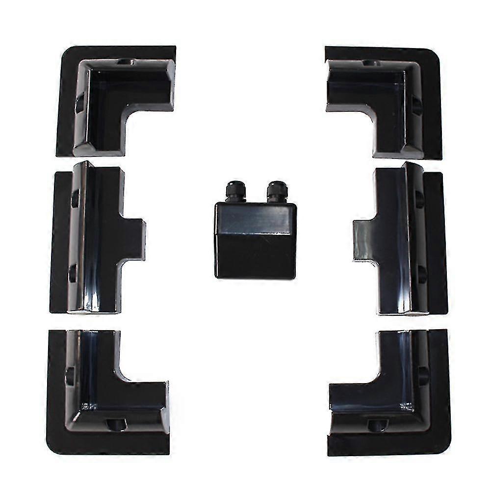 7pcs Rv Accessories Solar Panel Brackets Corner Side Mounting Universal Anti Uv