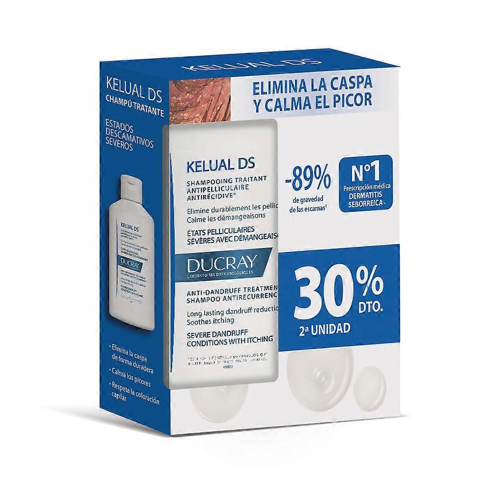 Ducray Kelual Ds Anti-Schuppen-Behandlung Shampoo Duo 2 x 100 ml Unisex
