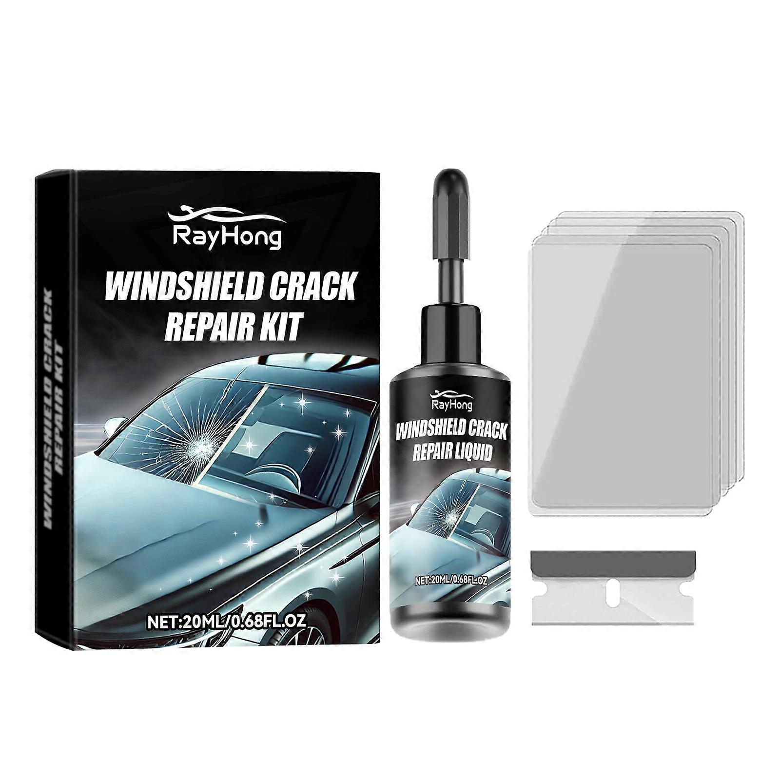 Quick Clear Windshield Crack Repair Kit  Easy, Durable, Cost-Effective