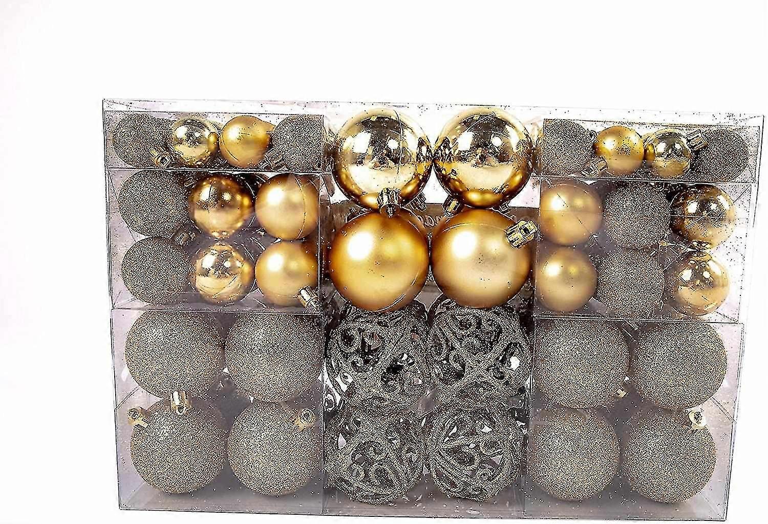 (guld)julekugle pynt til julepynt, lilla