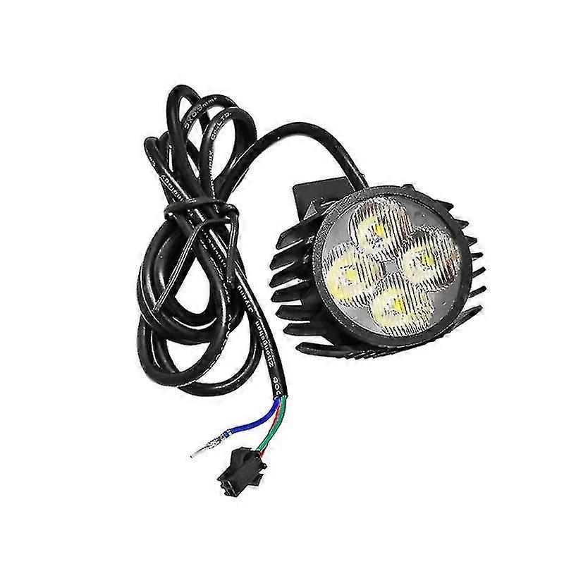 Ebike Headlight Electric Bicycle Front Led Light Super Bright With Horn