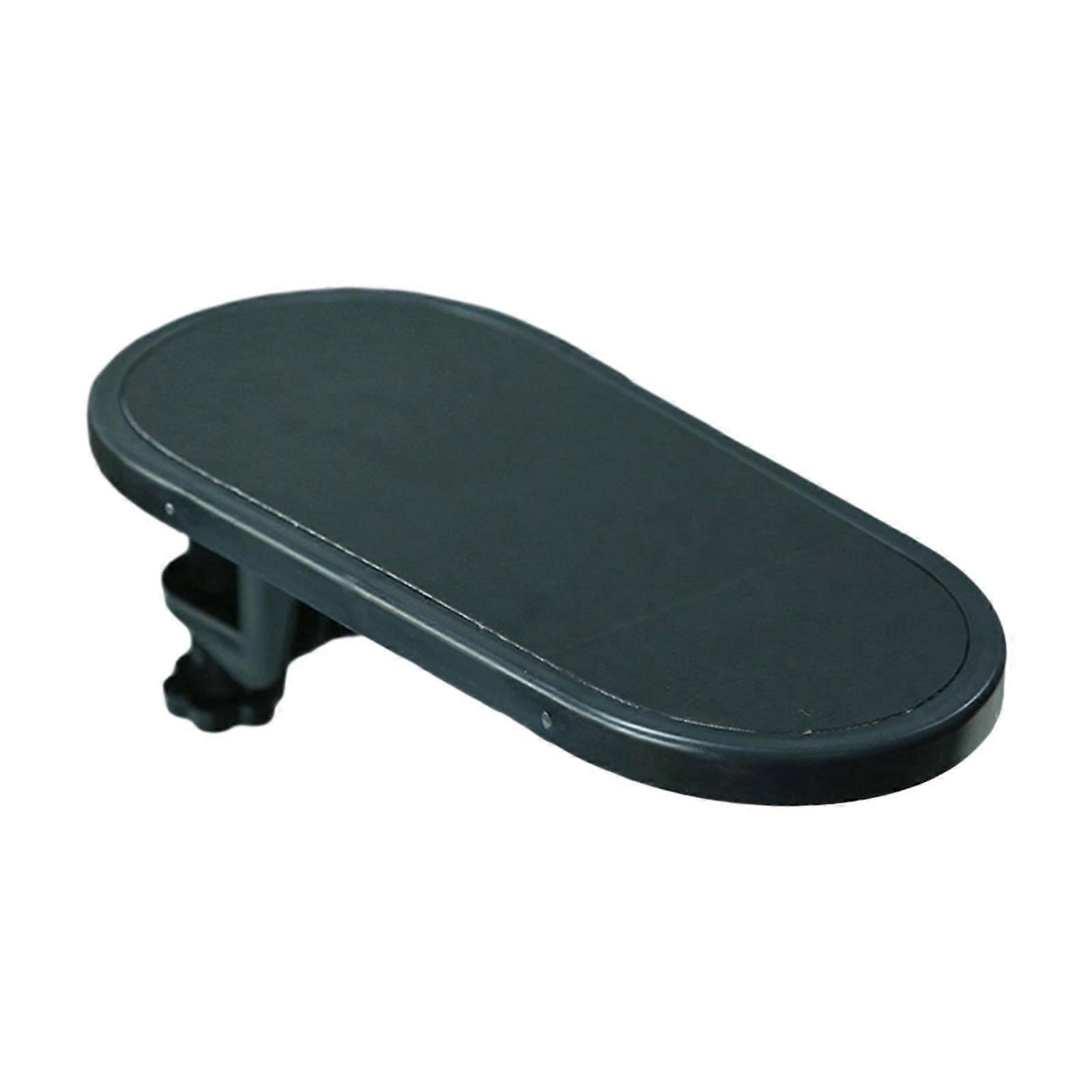 Computer Table Arm Rest Pad Convenient Support Arm Mouse Pad for Typing Work Black