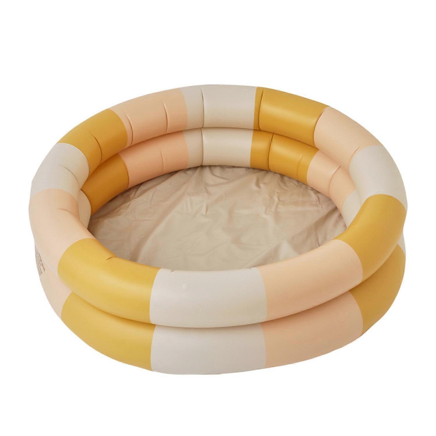 Inflatable Kids Ball Pool Round Shaped Multifunctional Safety Fence PVC Leak Proof Swimming Pool for