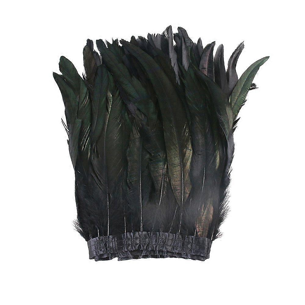 25-30CM Feather Shawl Shoulder Wrap Cape Soft Adjustable Retro Gothic Collar Cosplay Party Stage Performance Feather Skirt Dancer Costume
