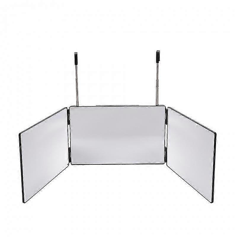 Three-way Three-fold Mirror 360 Adjustable Bracket Suspension Self-mirror