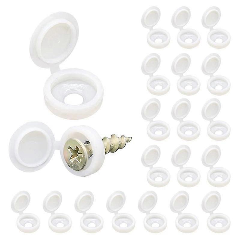 100 Plastic Screw Caps