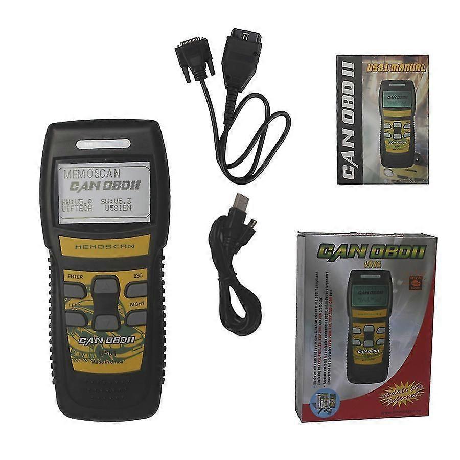 U581 Can Bus Obd2 Memo Scanner Car Fault Detector