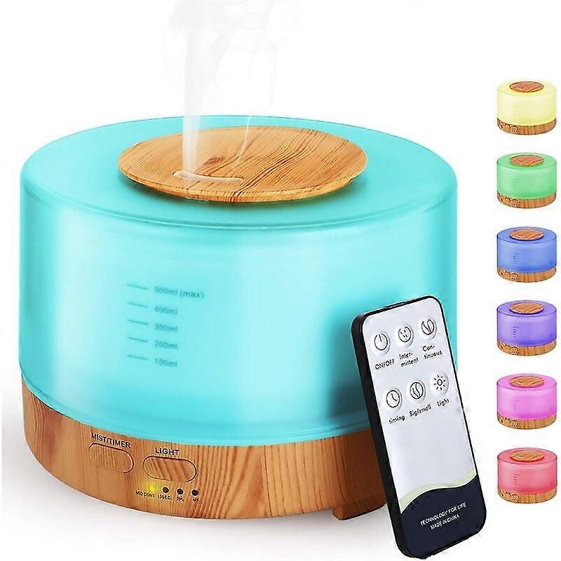 Bluetooth Essential Oil Diffuser, 500ml Humidifier with APP Control