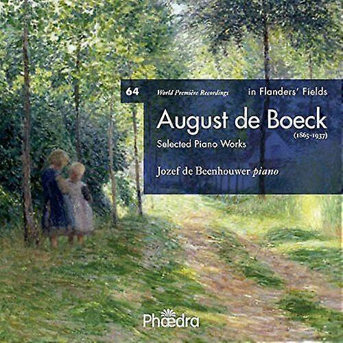 August De Boeck August De Boeck Selected Piano Works CD (2019) NEW
