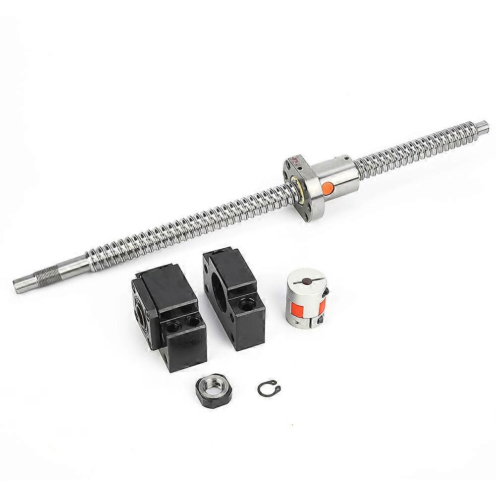 400mm Ball Screw +Nut  BK/BF12 Bracket Base 6.35*10mm Coupler Set