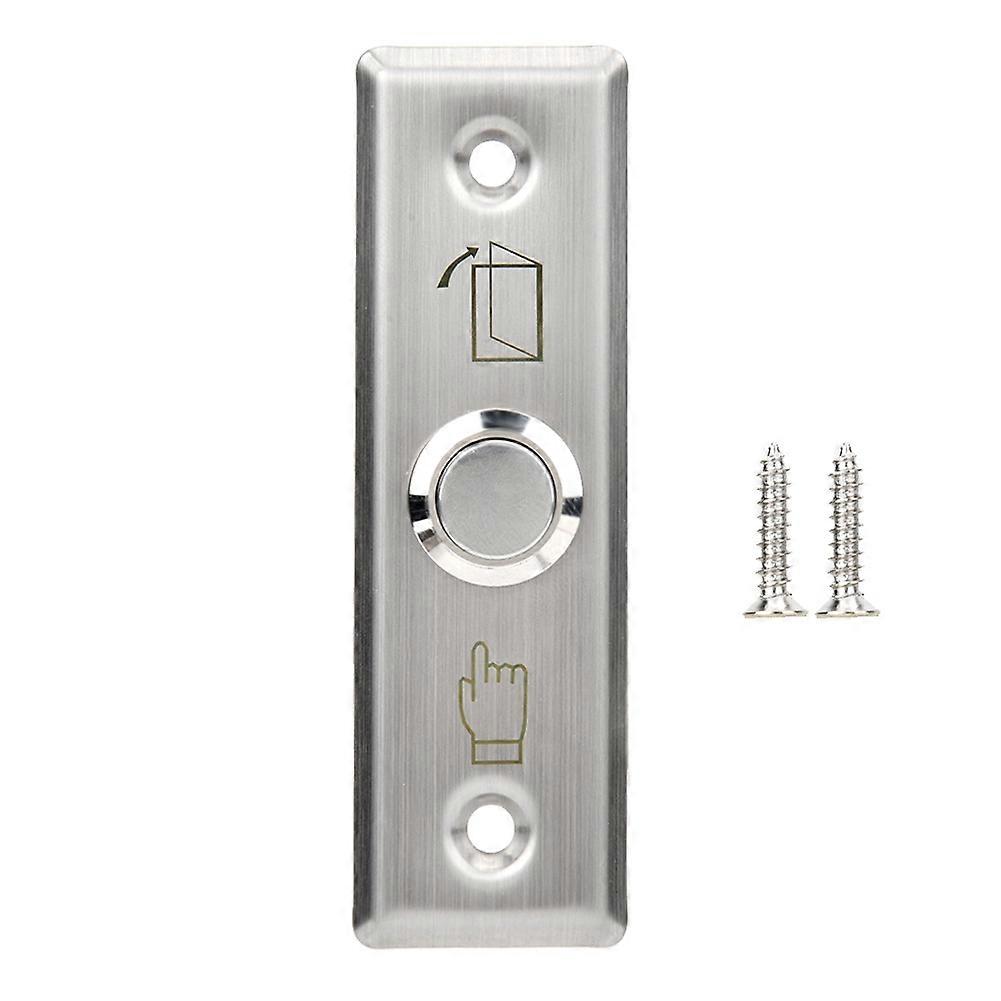 12V Door Access Control Switch Stainless Steel Exit Push Release Button