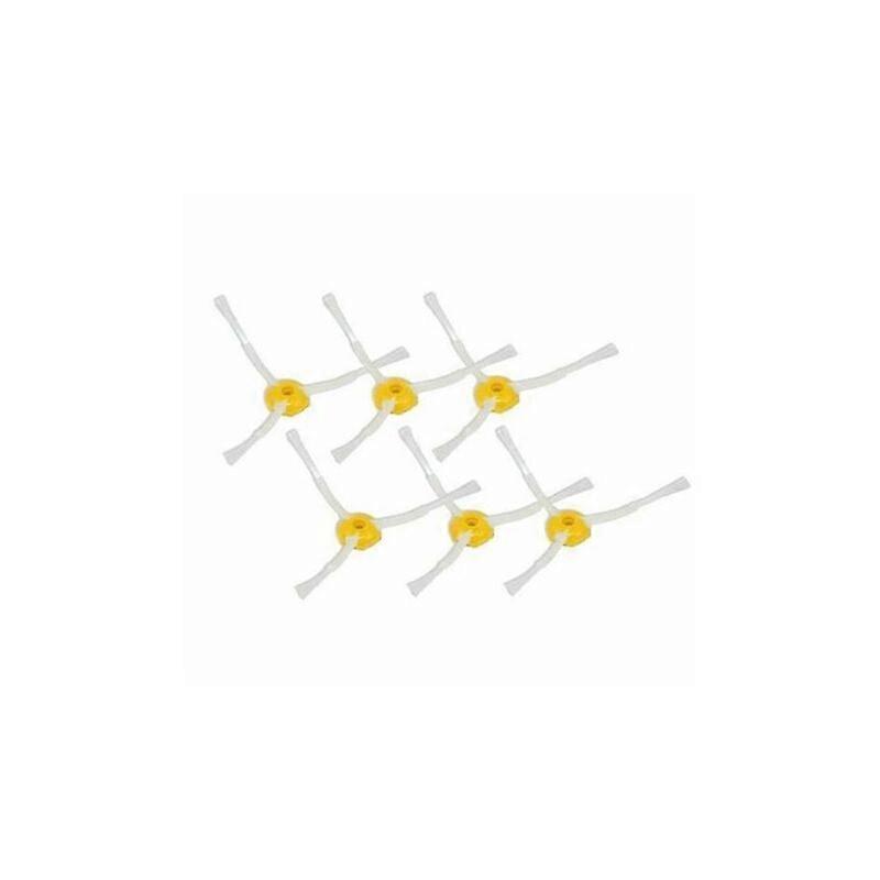 6 PCS LARGE KIT 3 SPINDLE SIDE BRUSH FOR IROBOT ROOMBA 500 600 700 SERIES MAINTENANCE KIT