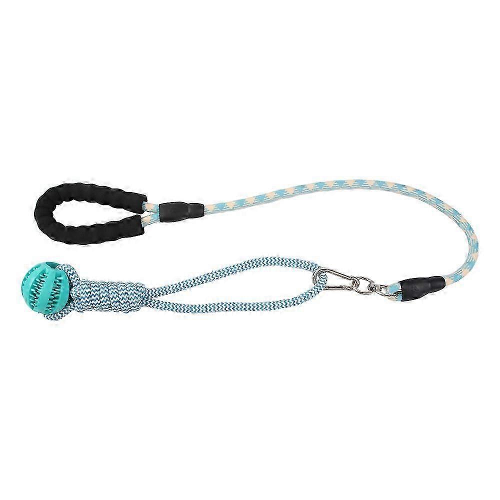 Durable Dog Bungee Tug Rope Toy - Interactive Teeth Grinding and Teeth Cleaning Cotton Chew Toy for Dogs Puppies and pets