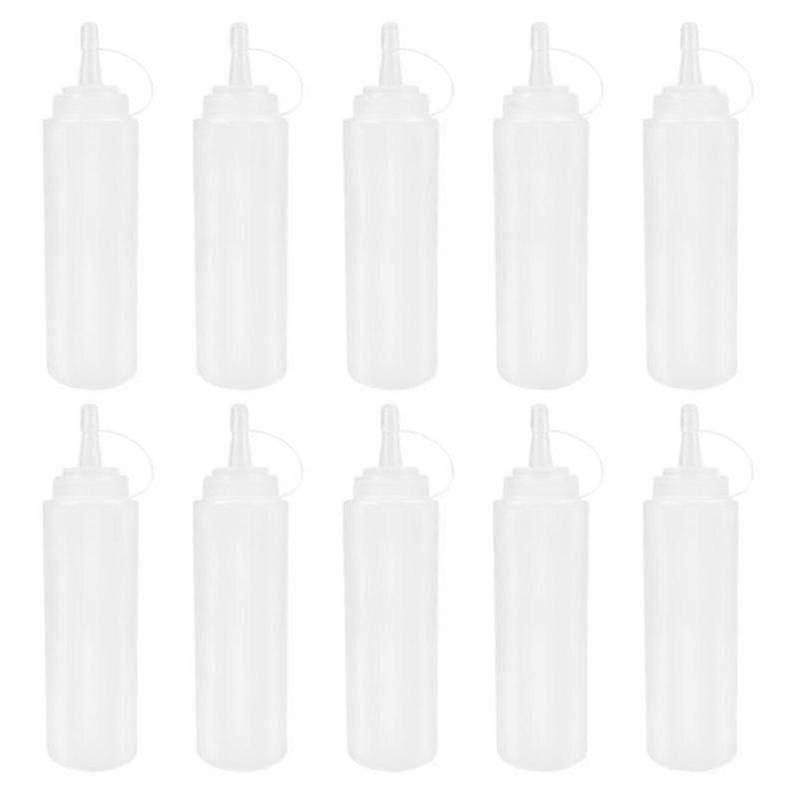 unique 10pcs Kitchen utensils,  Sauce Squeeze Bottles