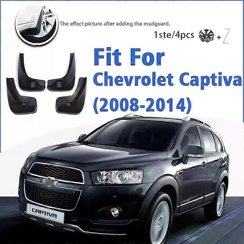 unique Mudguard For Chevrolet Holden Captiva 2008-2014 Front Rear Mudflaps Mudguards Car Accessories Auto Styline Splash Guard Fender