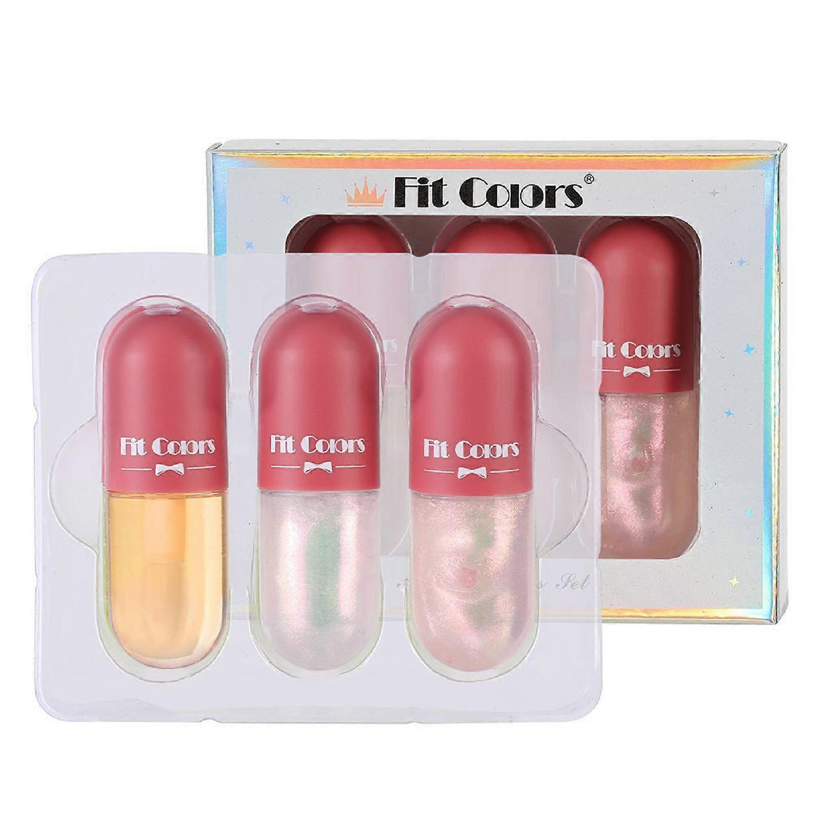 Lip Gloss Kit Lip Enrichment Liquid Lip Gloss Moisturizing Temperature Control Lip Gloss