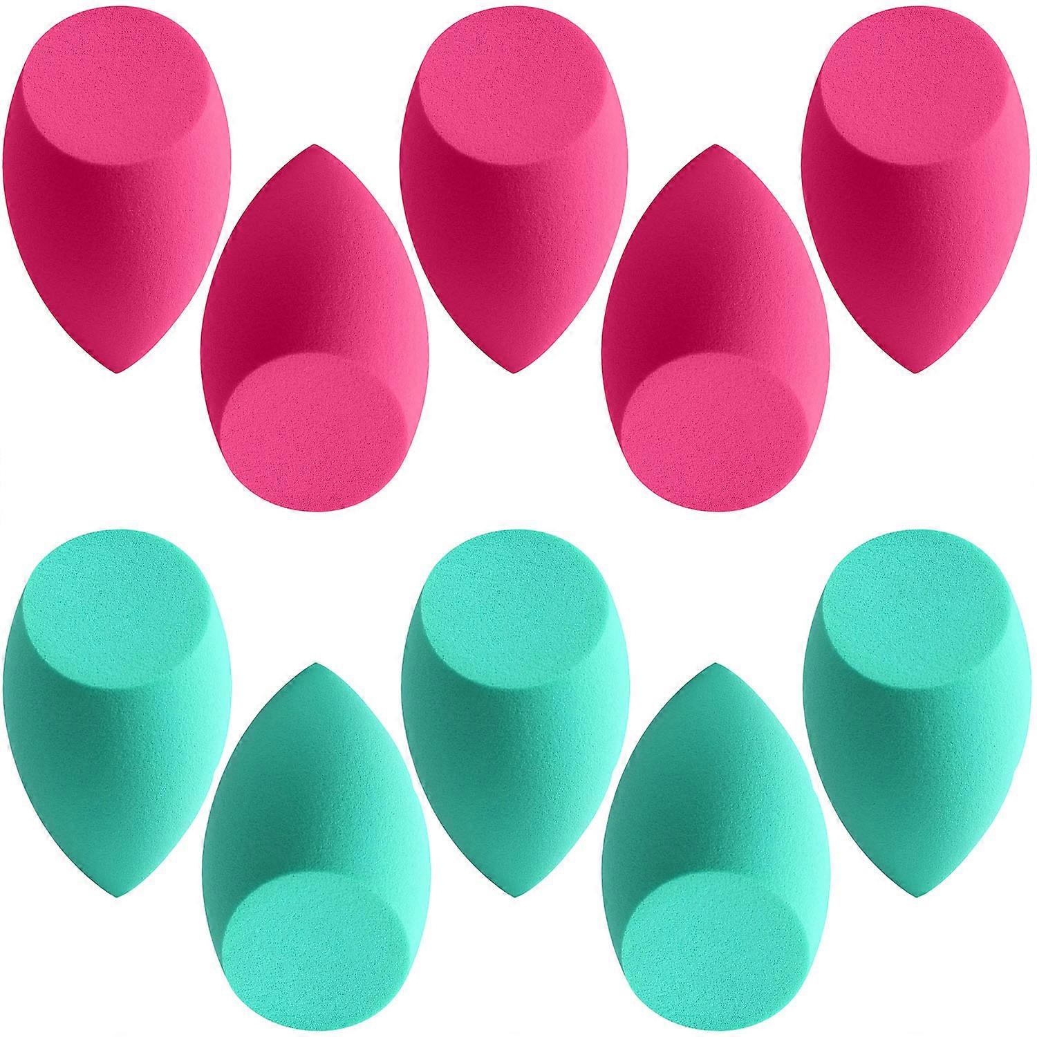 Q-Soft Durable Material, Matte Makeup Blending Sponge, Offers Medium To Full Coverage, Latex-Free Foam, Multicolor Makeup Sponges, Flawless Finish