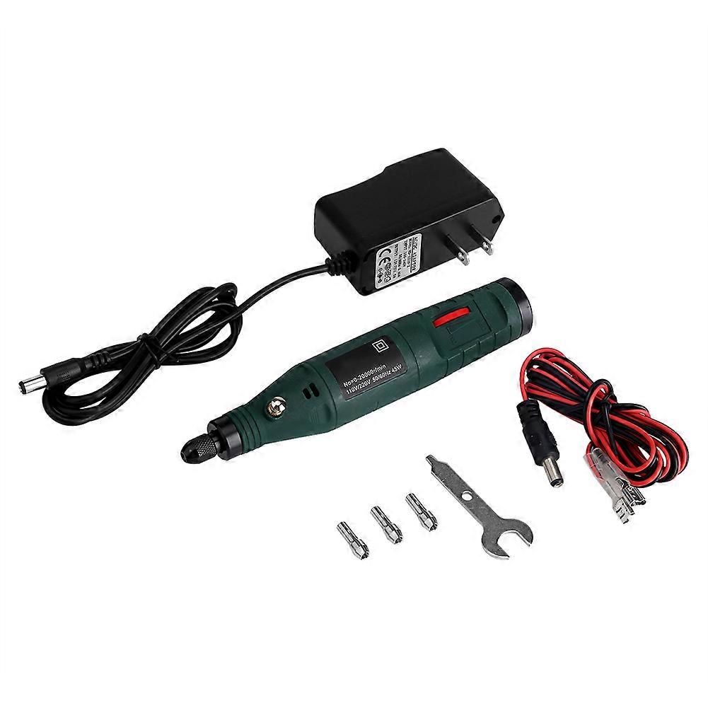 12V 45W Mini Electric Rotary Grinder Adjustable Speed Polishing and Engraving Pen Tool for Crafting and DIY Projects