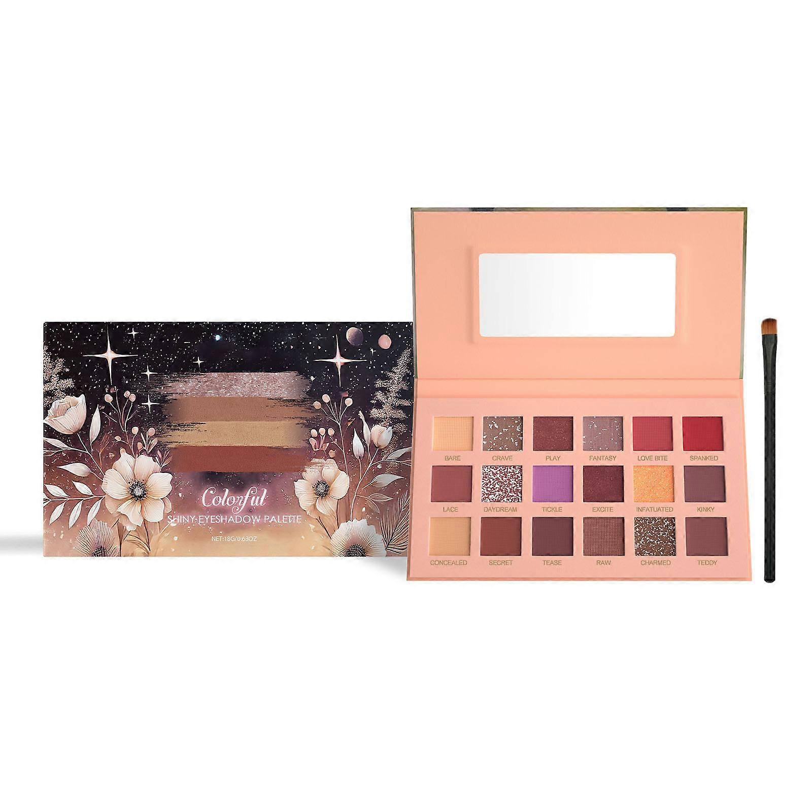 Eye Makeup Eyeshadow Makeup Eye Colourful Multi-Use 18 Colour Eyeshadow Makeup